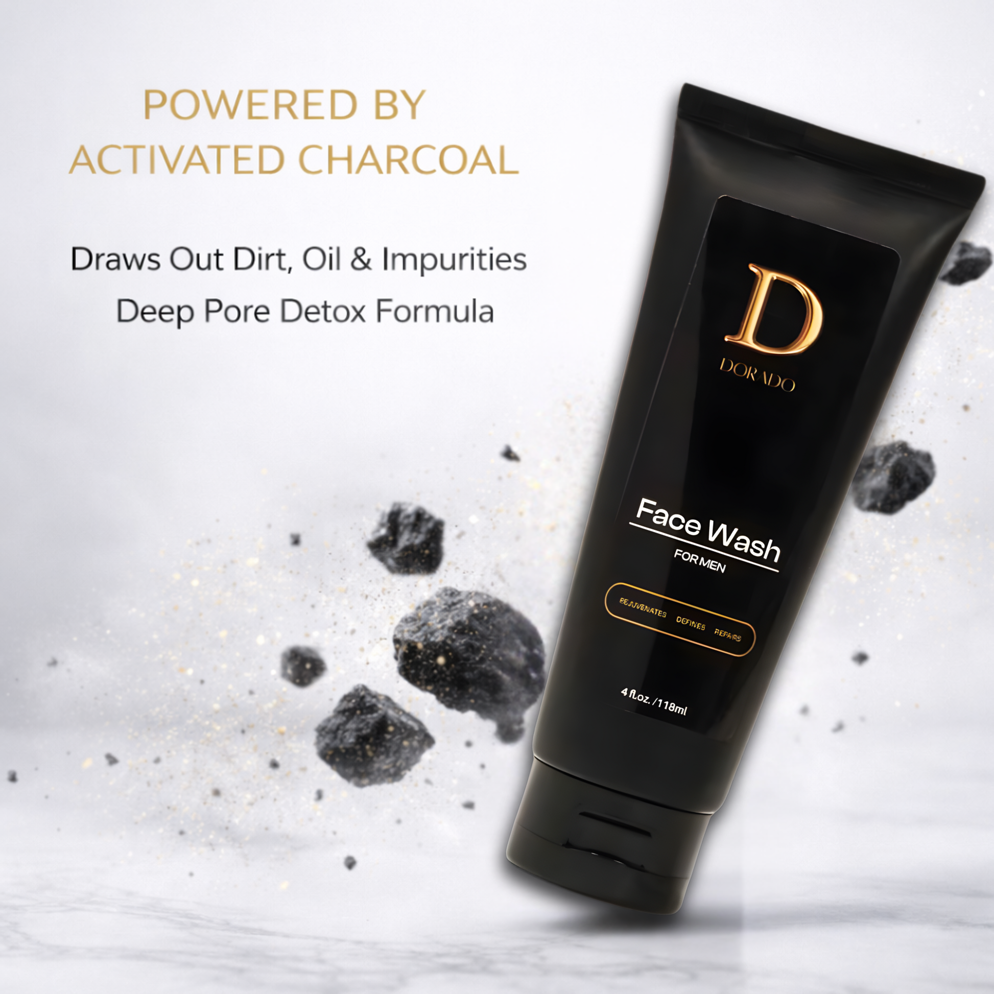 new charcoal face wash